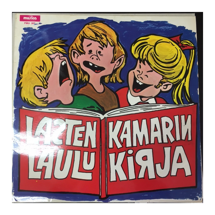 Lastenkamarin laulukirja LP (VG-VG+/VG+) -lastenmusiikki-