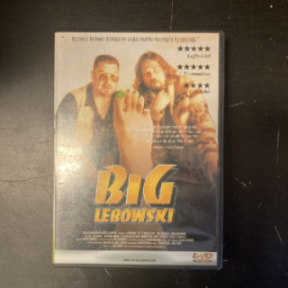 Big Lebowski DVD (VG/M-) -komedia-
