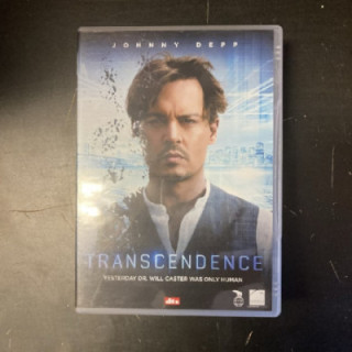 Transcendence DVD (VG+/M-) -draama/sci-fi-