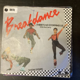 Ollie And Jerry - Breakin'... There's No Stopping Us 7'' (VG+/VG+) -disco-