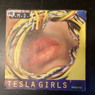 Orchestral Manoeuvres In The Dark - Tesla Girls 7'' (VG+/VG+) -synthpop-