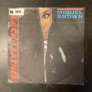 Miquel Brown - Black Leather 7'' (VG+/VG+) -disco-