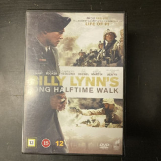 Billy Lynn's Long Halftime Walk DVD (VG+/M-) -draama/sota-
