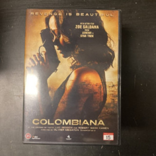 Colombiana DVD (M-/M-) -toiminta/draama-