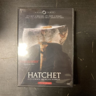 Hatchet DVD (M-/M-) -kauhu-