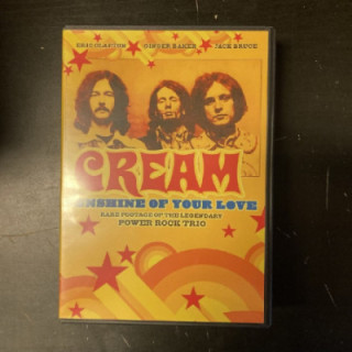 Cream - Sunshine Of Your Love DVD (M-/M-) -psychedelic blues rock-