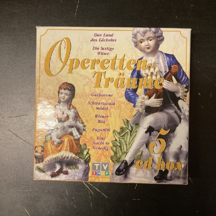 Operetten-Träume 5CD (VG-M-/M-) -klassinen-