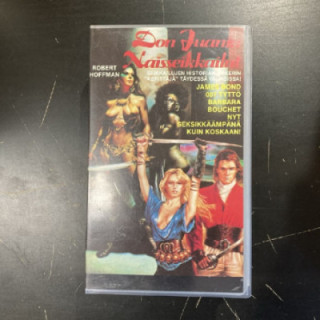 Don Juanin naisseikkailut VHS (VG+/M-) -komedia-