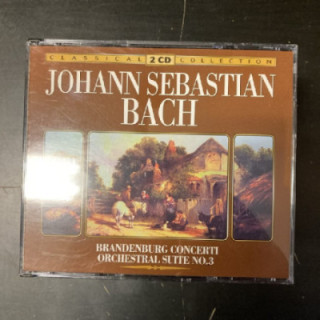 Bach - Brandenburg Concerti / Orchestral Suites 2-3 2CD (M-/M-) -klassinen-