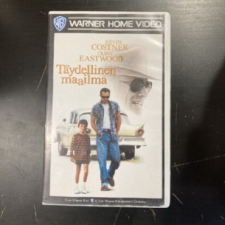 Täydellinen maailma VHS (VG+/VG+) -draama/jännitys-