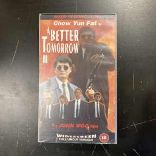 Better Tomorrow II VHS (VG+/VG+) -toiminta- (englanninkielinen tekstitys)