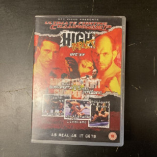 UFC 37 - High Impact DVD (VG/M-) -vapaaottelu-