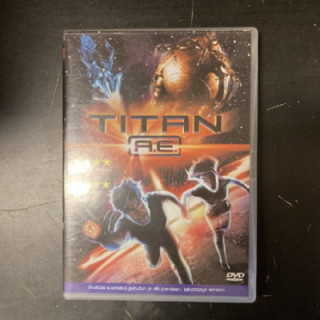 Titan A.E. DVD (VG+/M-) -seikkailu/animaatio-