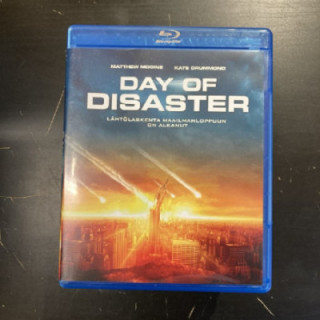 Day Of Disaster Blu-ray (M-/M-) -toiminta/sci-fi-