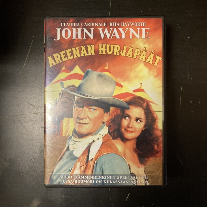 Areenan hurjapäät DVD (M-/M-) -western/draama-