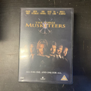 Kolme muskettisoturia (1993) DVD (VG/M-) -seikkailu-