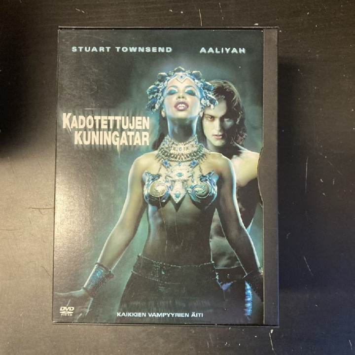 Kadotettujen kuningatar DVD (VG+/VG+) -kauhu-