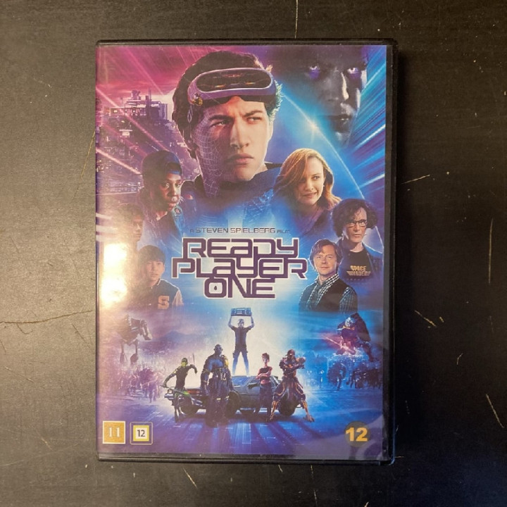 Ready Player One DVD (VG+/M-) -seikkailu/sci-fi-