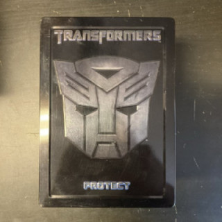 Transformers (steelbook) 2DVD (M-/VG+) -toiminta/sci-fi-