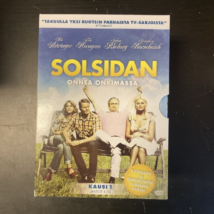 Solsidan - Kausi 1 2DVD (VG-VG+/VG+) -tv-sarja-