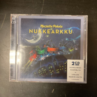 Marjatta Pokela - Nukkearkku 2CD (M-/M-) -lastenmusiikki/kuunnelma-