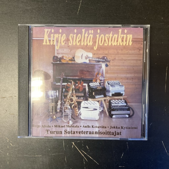 Turun Sotaveteraanisoittajat - Kirje sieltä jostakin CD (M-/VG+) -iskelmä-