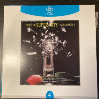 Sing The Super Hits - Karavision 4 LaserDisc (VG+/M-) -karaoke-