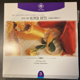Sing The Super Hits - Karavision 3 LaserDisc (VG/M-) -karaoke-