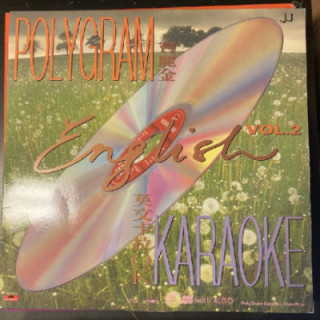 Polygram - English Karaoke Vol.2 LaserDisc (VG/VG+) -karaoke-