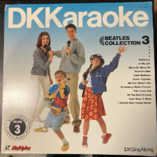 DKKaraoke - Beatles Collection 3 LaserDisc (VG/VG+) -karaoke-