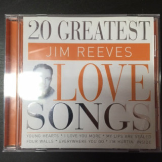 Jim Reeves - 20 Greatest Love Songs CD (VG+/VG+) -country-