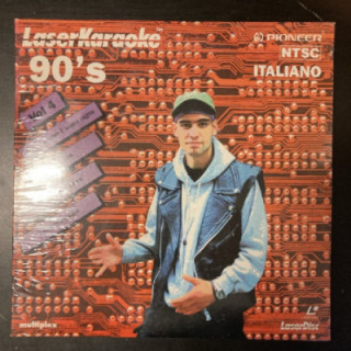 LaserKaraoke - Italiano 90's Vol.4 LaserDisc (avaamaton) -karaoke-