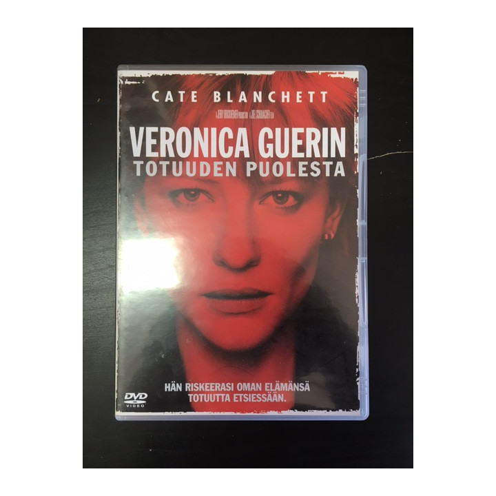 Veronica Guerin - Totuuden puolesta DVD (VG+/M-) -draama-
