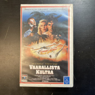 Vaarallista kultaa VHS (VG+/VG+) -seikkailu-