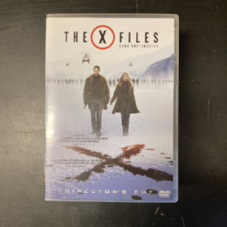 X-Files - usko koetuksella (director's cut) 2DVD (M-/M-) -jännitys/sci-fi-