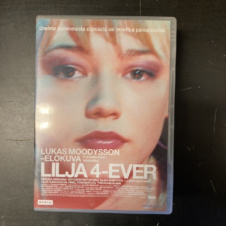 Lilja 4-Ever DVD (VG+/M-) -draama-