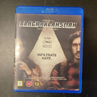 BlacKkKlansman Blu-ray (M-/M-) -draama-