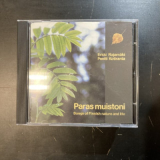 Erkki Rajamäki & Pentti Kotiranta - Paras muistoni CD (M-/VG+) -klassinen-
