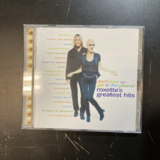 Roxette - Don't Bore Us, Get To The Chorus! (Roxette's Greatest Hits) CD (VG+/M-) -pop rock-