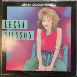 Leena Nilsson - Minne tahansa meetkin LP (VG+-M-/VG+) -pop-