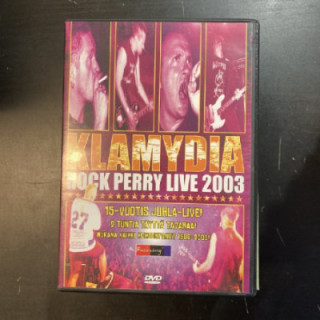 Klamydia - Rock Perry Live 2003 DVD (VG+/M-) -punk rock-