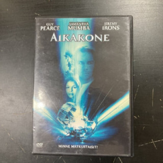 Aikakone (2002) DVD (VG/M-) -seikkailu/sci-fi-