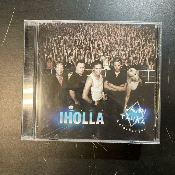 Lauri Tähkä ja Elonkerjuu - Iholla CD (M-/M-) -folk rock/pop rock-