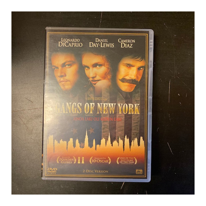 Gangs Of New York 2DVD (VG+/M-) -draama-