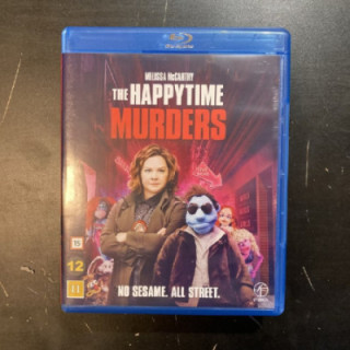 Happytime Murders Blu-ray (M-/M-) -toiminta/komedia-