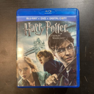 Harry Potter ja kuoleman varjelukset osa 1 Blu-ray+DVD (M-/M-) -seikkailu-
