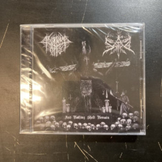Sad / Mourning Forest - And Nothing Shalt Remain CD (avaamaton) -black metal-