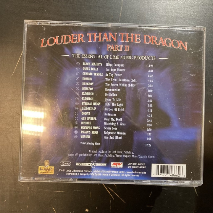 V/A - Louder Than The Dragon Part II CD (VG/VG+)