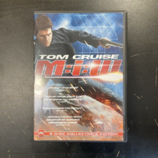 Mission Impossible 3 (collector's edition) 2DVD (VG+/M-) -toiminta-
