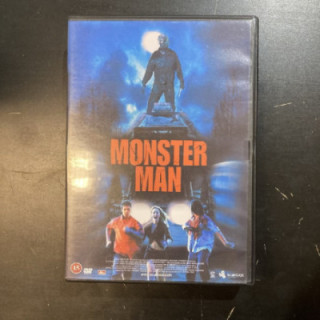Monster Man DVD (VG+/M-) -kauhu/komedia-